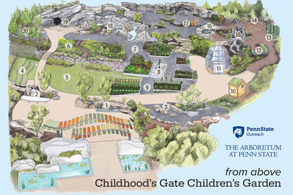Childhood's Gate Map
